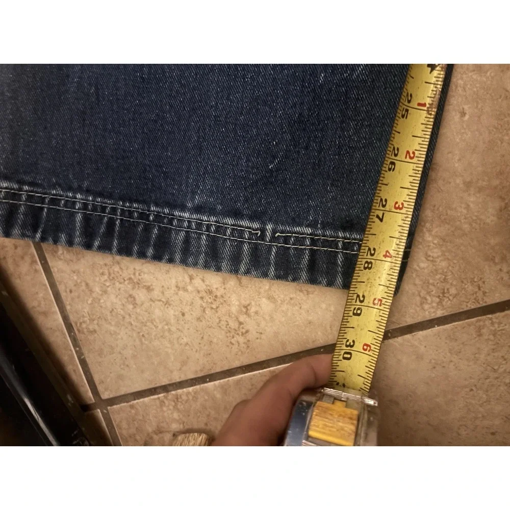 Vintage Esko Men's Jeans Y2K Pants Size 42 Blue Denim Baggy